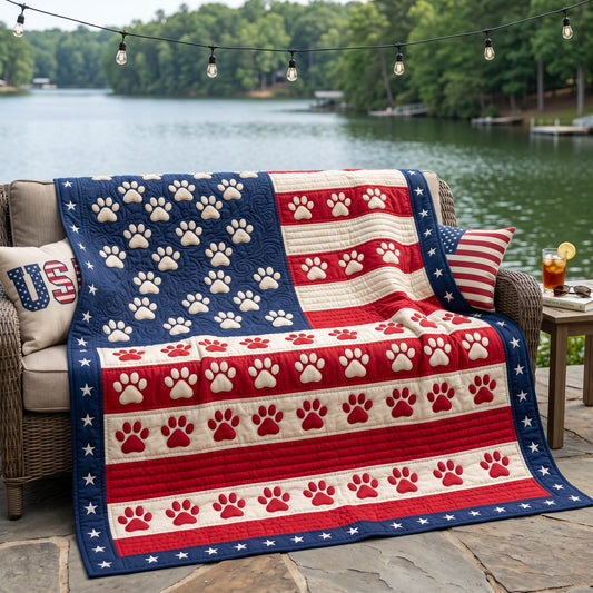 Proud Paws Quilted Blanket - Baby (30" x 40") - Pack 1