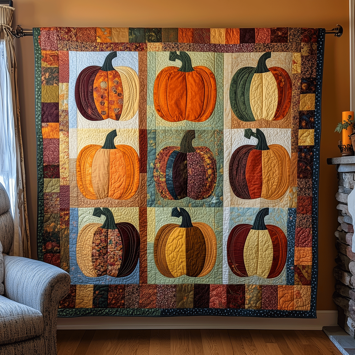 Throw (55'' x 60'')