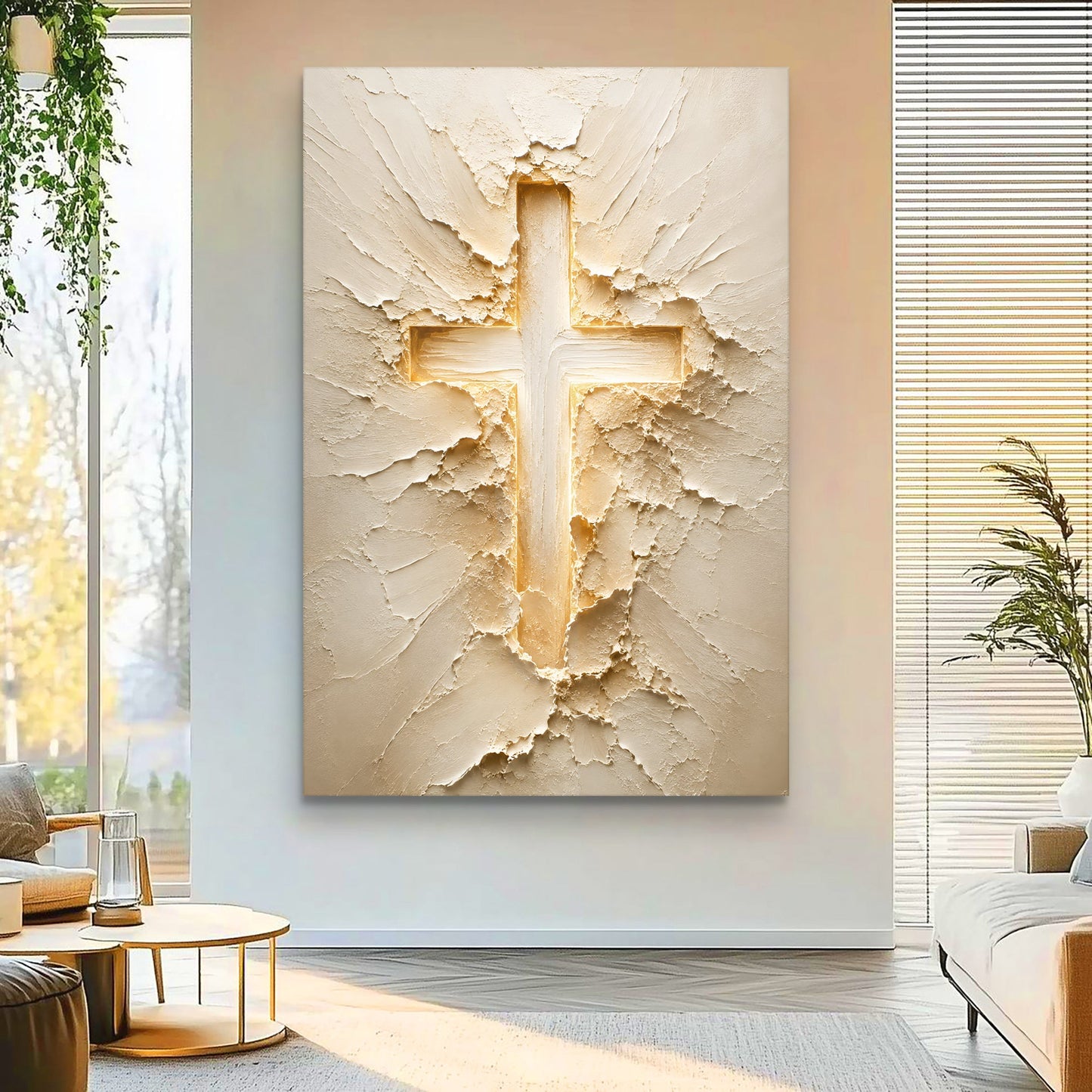 Radiant Faith Cross