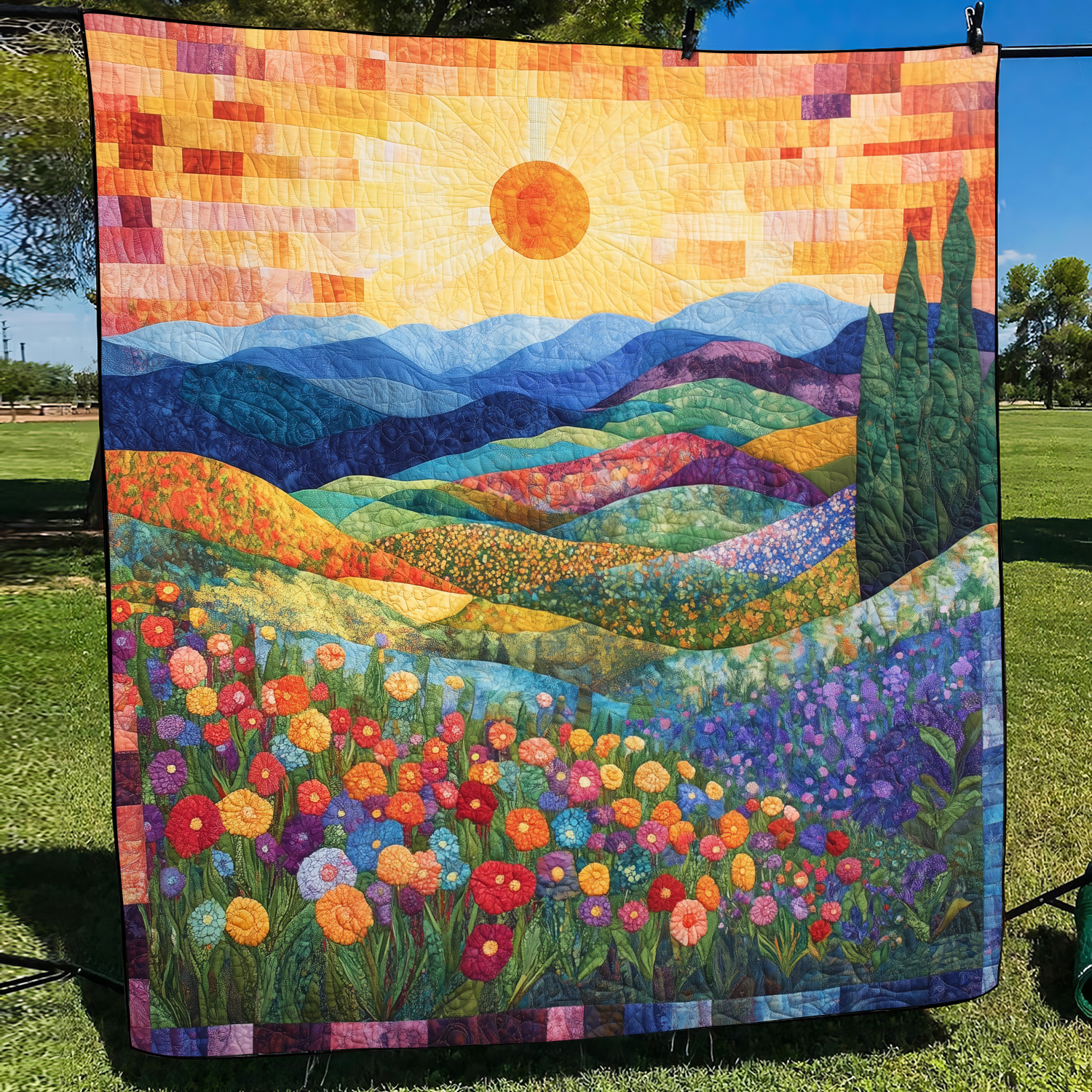 Throw (55'' x 60'')