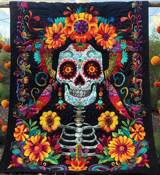 Radiant Remembrance Quilted Blanket - Throw (55" x 60")