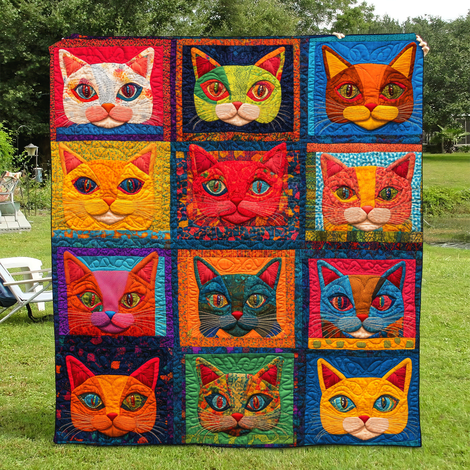 Throw (55'' x 60'')