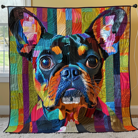 Rainbow Rover Quilted Blanket - Throw (55" x 60")