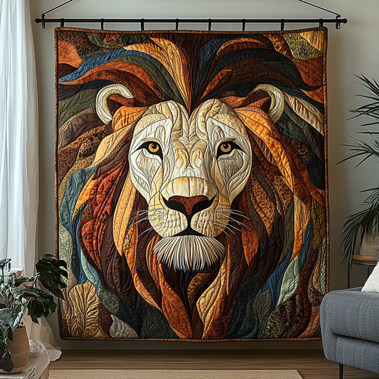Regal Roar Quilted Blanket - Throw (55" x 60")