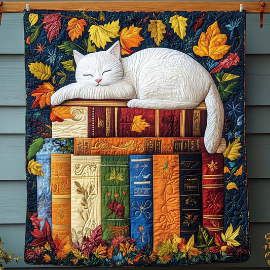 Restful Reader Quilted Blanket - Throw (55" x 60")