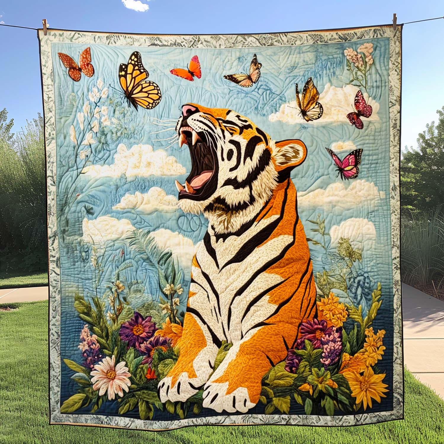 Throw (55'' x 60'')