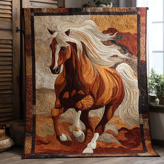Running Free Quilted Blanket - Baby (30" x 40") - Pack 1