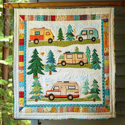 Rustic Nights Quilted Blanket - Throw (55" x 60")