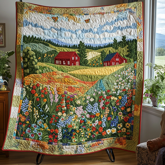 Rustic Retreat Quilted Blanket - Baby (30" x 40")