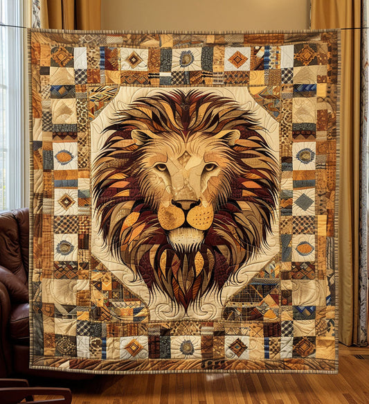 Sacred Strength Quilted Blanket - Throw (55" x 60")