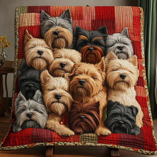 Scottish Sleepover Quilted Blanket - Throw (55" x 60")