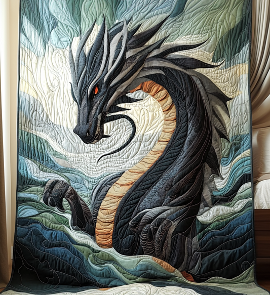 Sea Protector Quilted Blanket - Throw (55" x 60")