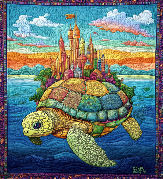 Sea Serenity Quilted Blanket - Baby (30" x 40")