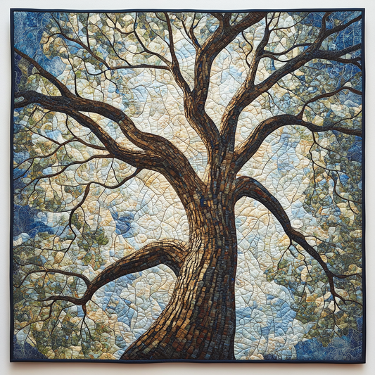Seasons of Life Quilted Blanket - Throw (55" x 60")