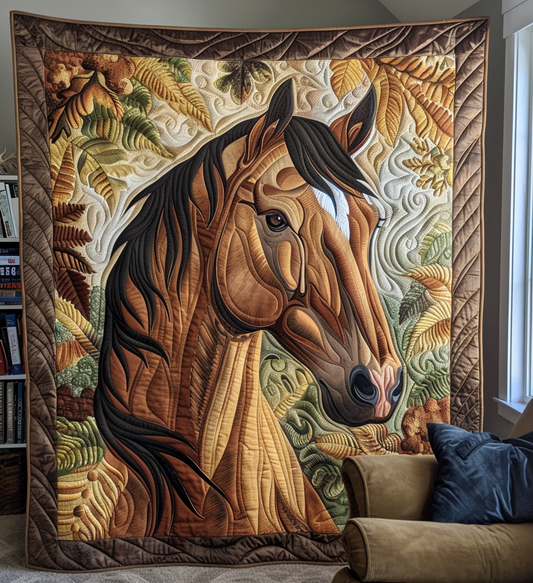 Serene Spirit Quilted Blanket - Throw (55" x 60")
