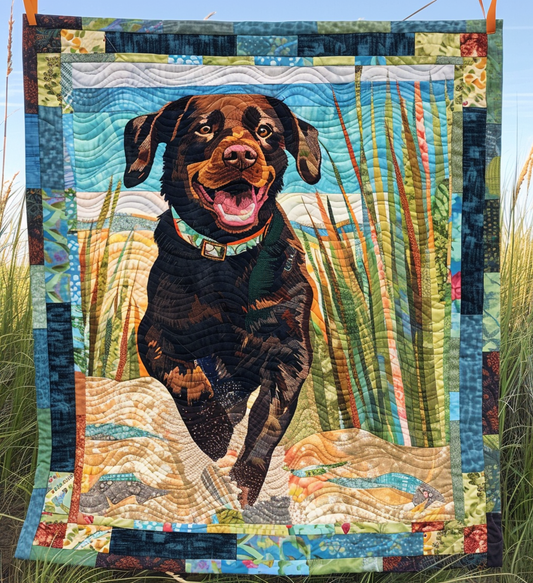 Shadowed Explorer Quilted Blanket - Throw (55" x 60")