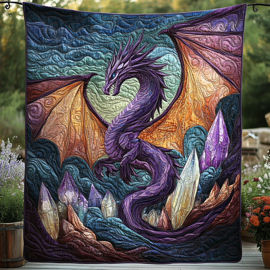 Shadowflame Quilted Blanket - Throw (55" x 60")