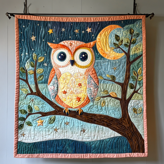 Silent Sentinels Quilted Blanket - Throw (55" x 60")