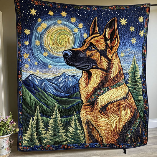 Silent Watcher Quilted Blanket - Baby (30" x 40")