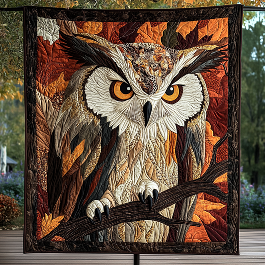 Silent Wings Quilted Blanket - Throw (55" x 60")