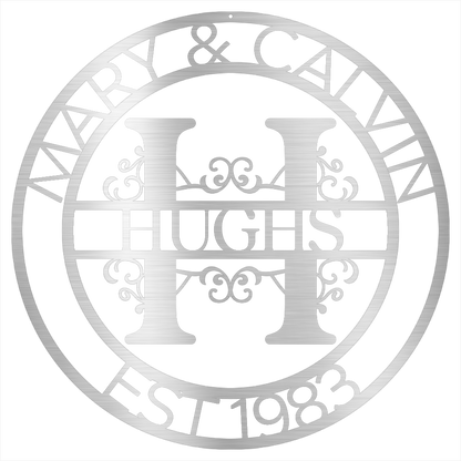 Personalized Metal Sign