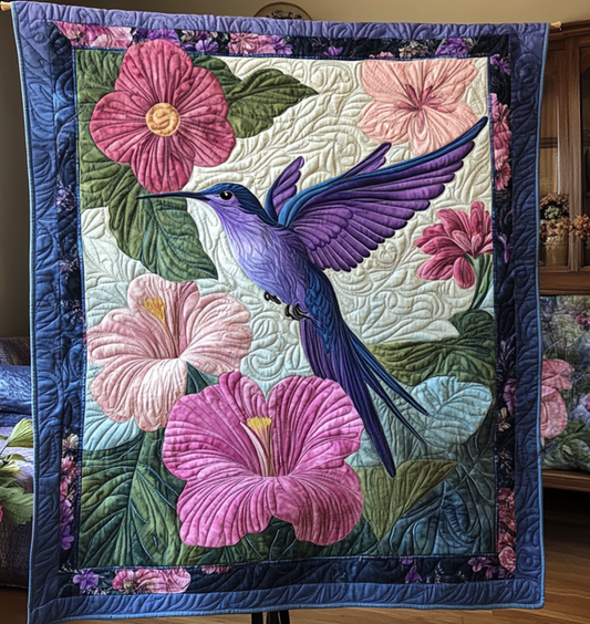 Sky Dancer Quilted Blanket - Throw (55" x 60")