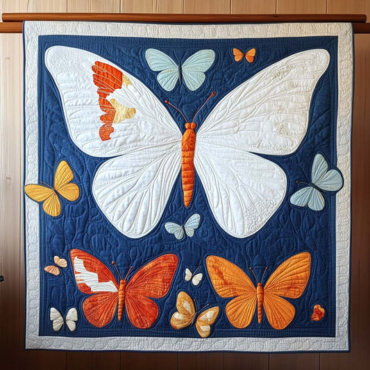 Sky Skipper Quilted Blanket - Throw (55" x 60")