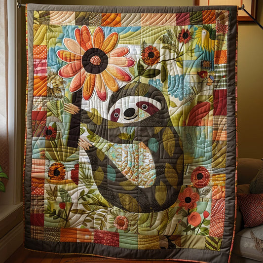 Slothful Slumber Quilted Blanket - Throw (55" x 60")