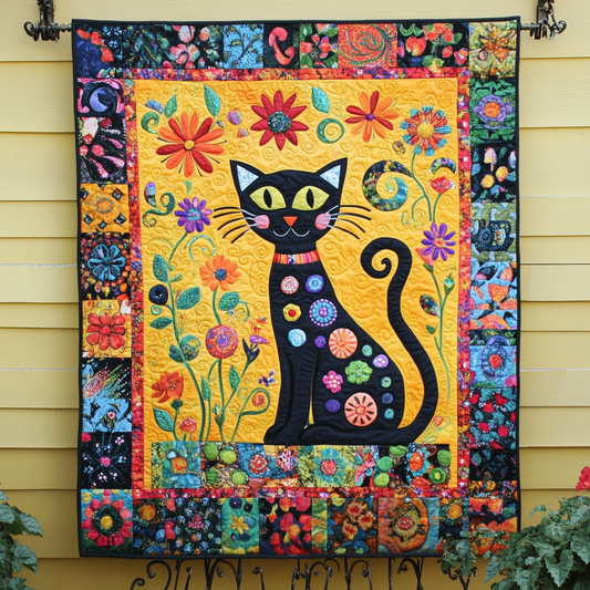 Snuggle Silhouettes Quilted Blanket - Throw (55" x 60")