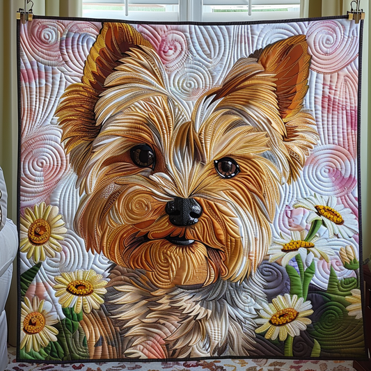 Snuggle Pup Patch Quilted Blanket - Baby (30" x 40")