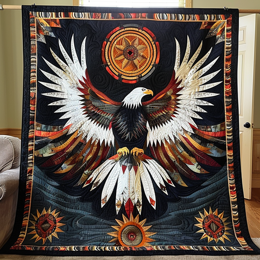 Soaring Majesty Quilted Blanket - Throw (55" x 60")
