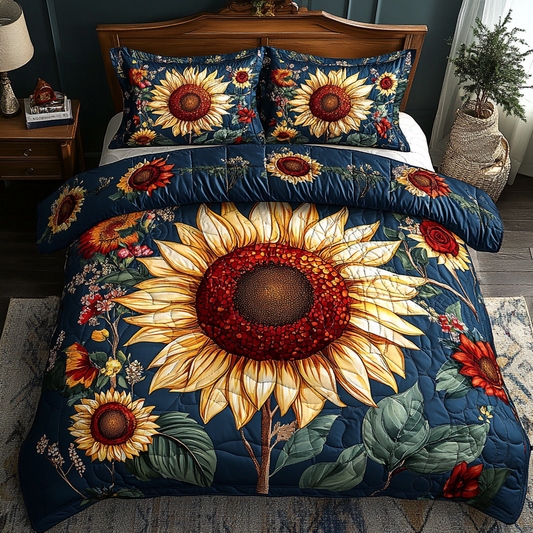 Solar Dream Quilted Bedding Set - Single (59" x 70")