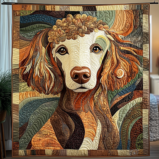 Sophisticated Swirls Quilted Blanket - Throw (55" x 60")