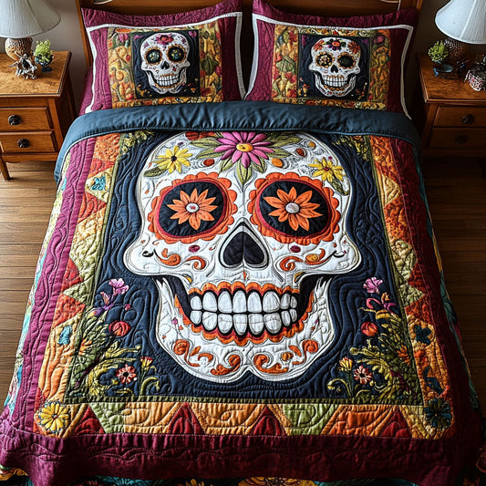 Soul Light 3-Piece Quilted Bedding Set - Single (59" x 70")