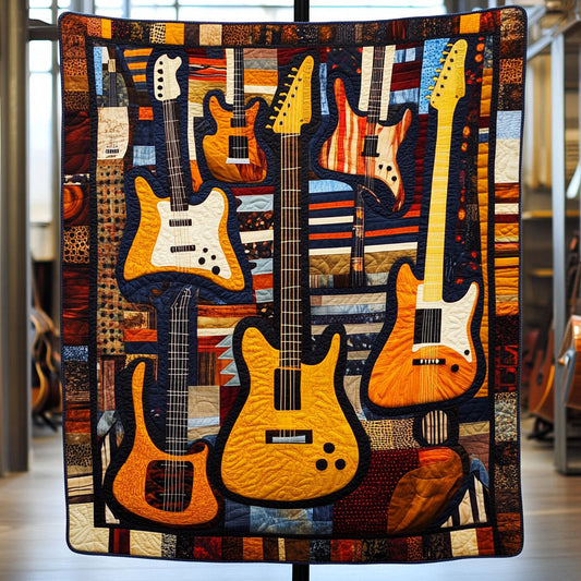 Soundtrack Dream Quilted Blanket - Throw (55" x 60")