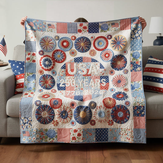 Sparkling Spangles Quilted Blanket - Baby (30" x 40") - Pack 1