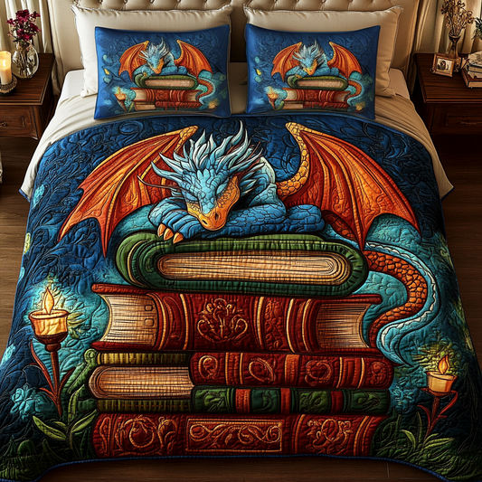 Spellbound Slumber 3-Piece Quilted Bedding Set - Single (59" x 70")