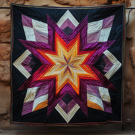 Spirit of the Earth Quilted Blanket - Throw (55" x 60")