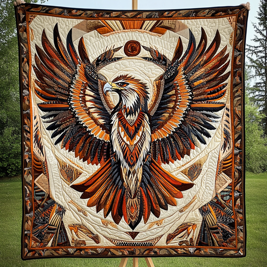 Spirit of the Highlands Quilted Blanket - Throw (55" x 60")