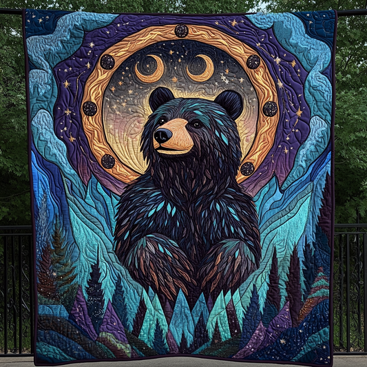 Spirit of the Wilderness Quilted Blanket - Throw (55" x 60")