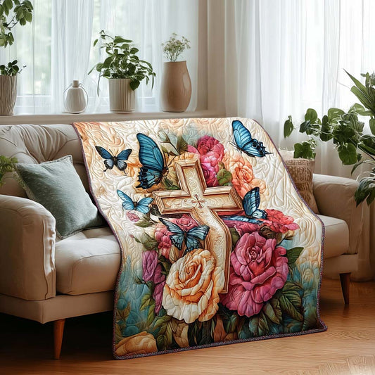 Spiritual Garden Quilted Blanket - Baby (30" x 40") - Pack 1