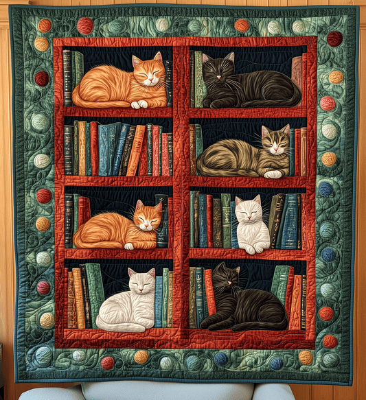 Stacked Stories Quilted Blanket - Throw (55" x 60")