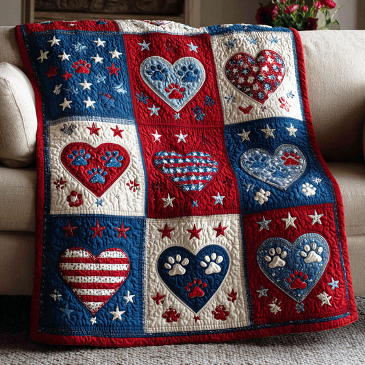 Star Paws Quilted Blanket - Baby (30" x 40") - Pack 1