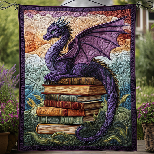 Starborn Scales Quilted Blanket - Throw (55" x 60")