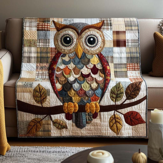Starlight Owl Quilted Blanket - Baby (30" x 40") - Pack 1