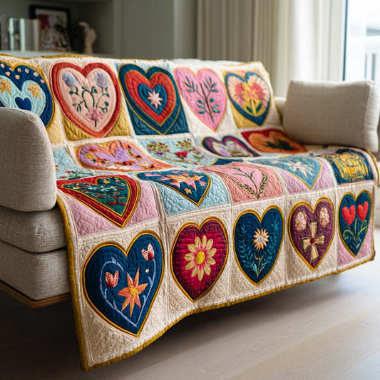 Starry Sweetheart Quilted Blanket - Baby (30" x 40") - Pack 1