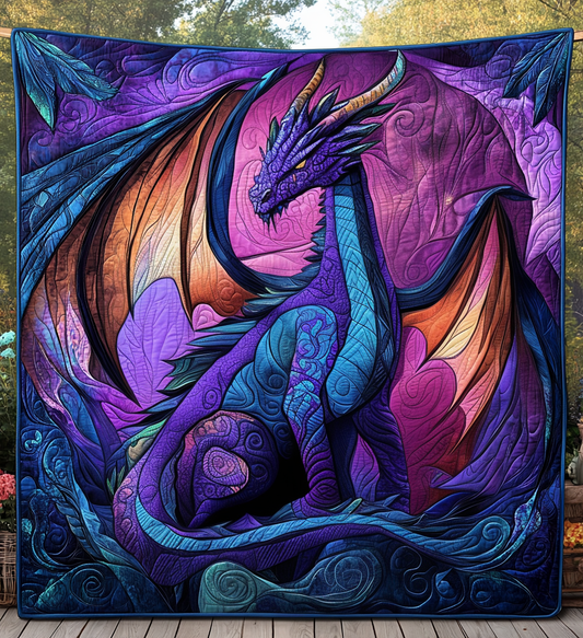Storm Guardian Quilted Blanket - Throw (55" x 60")