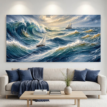 Stormy Sea - canvas