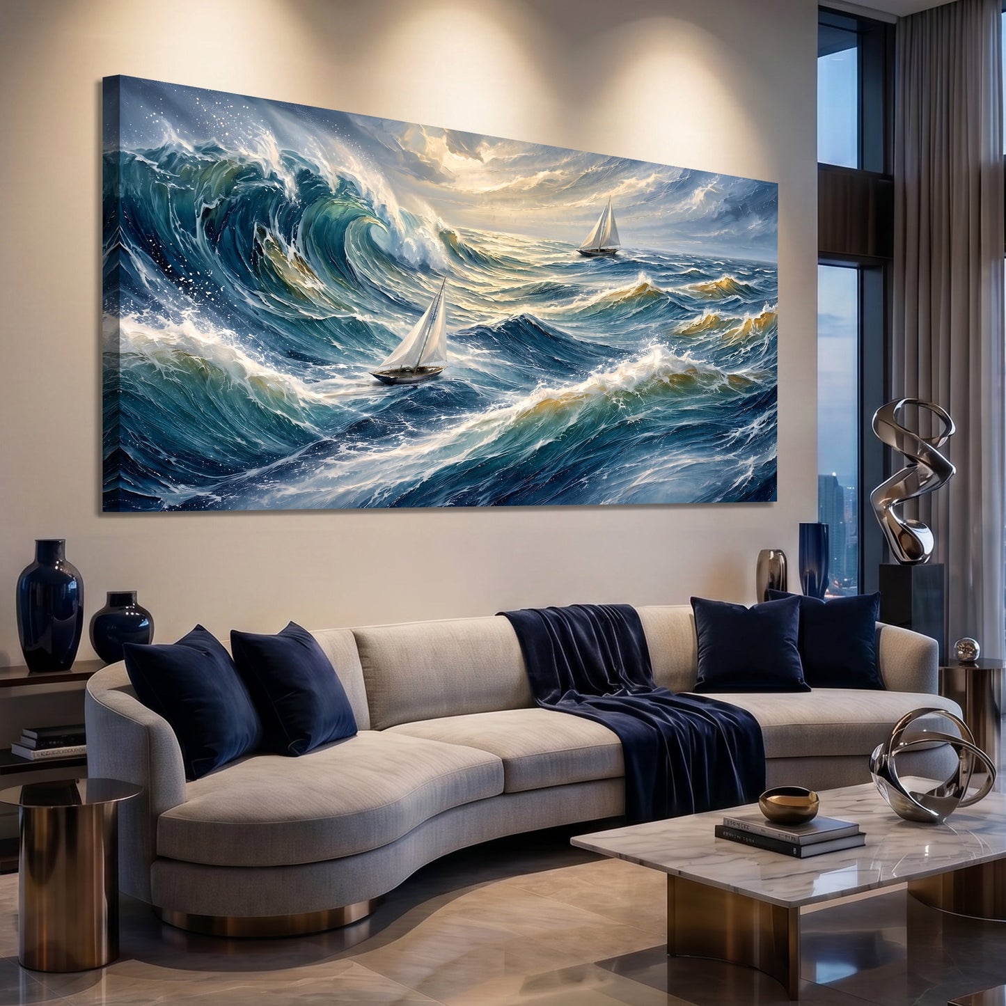 Stormy Sea - canvas