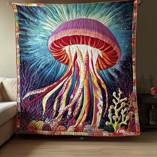 Submarine Elegance Quilted Blanket - Baby (30" x 40")